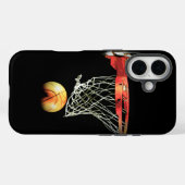 Basketball Case-Mate iPhone Case (Achterkant (horizontaal))