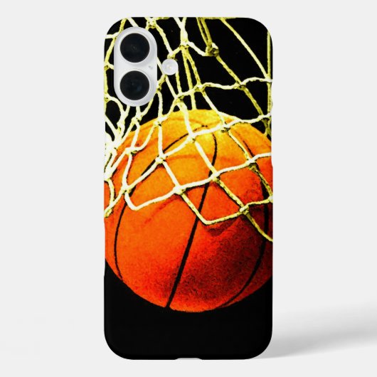 Basketball Case-Mate iPhone Case (Achterkant)