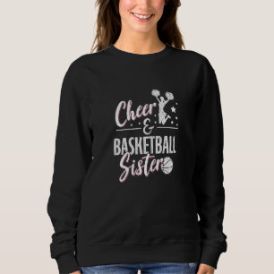 Basketball Cheer Fan Graphic Women Sisters Cheerle Trui