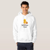 Basketball Chick Hooded Sweatshirt (Voorkant volledig)
