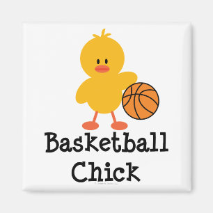Basketball Chick Magnet Magneet