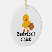 Basketball Chick Ornament (Rechts)