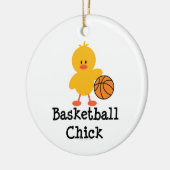 Basketball Chick Ornament (Links)