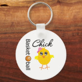 Basketball Chick Sleutelhanger (Voorkant)