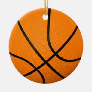 Basketball Circle Ornament