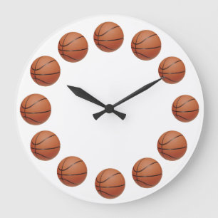 Basketball Clock Grote Klok
