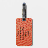Basketball Close-up custom Bagagelabel (Achterkant verticaal)