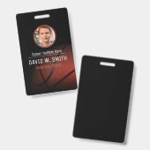 Basketball Coach Badge (Front & Back)