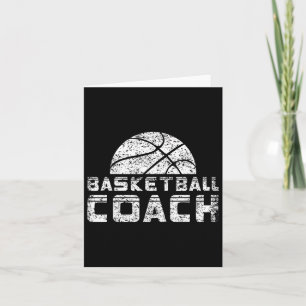 Basketball Coach Basketballer Trainer Kaart