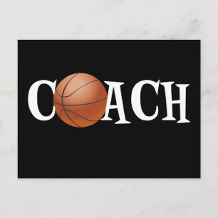 Basketball Coach Briefkaart