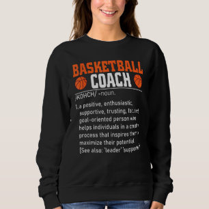 Basketball Coach Definition Coach T-shirt Man Vrou