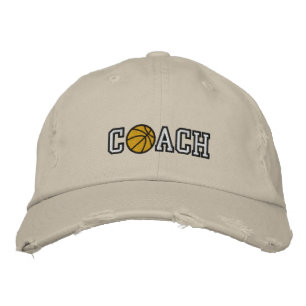 Basketball Coach Geborduurde Pet