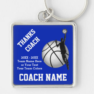 Basketball Coach Gifts Sleutelhanger JOUW TEKST, C