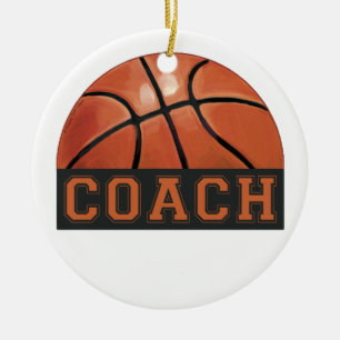 Basketball Coach Keramisch Ornament