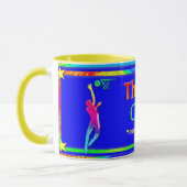 Basketball Coach Merci Mug (Gauche)