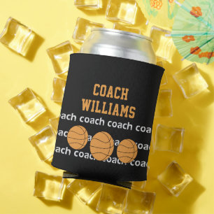 Basketball Coach Persoonlijke naam Blikjeskoeler