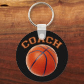 Basketball Coach Sleutelhanger (Voorkant)
