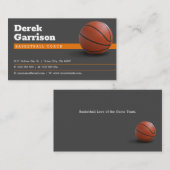 Basketball Coach | Sport Visitekaartje (Voorkant / Achterkant)