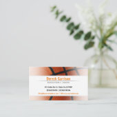 Basketball Coach | Sport Visitekaartje (Staand voorkant)