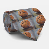 Basketball Coach Stropdas (Opgerold)