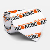 Basketball Coach Stropdas (Opgerold)