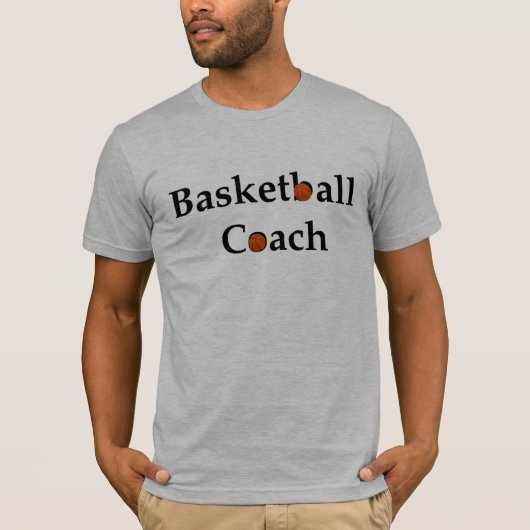 Basketball Coach T-Shirt (Voorkant)