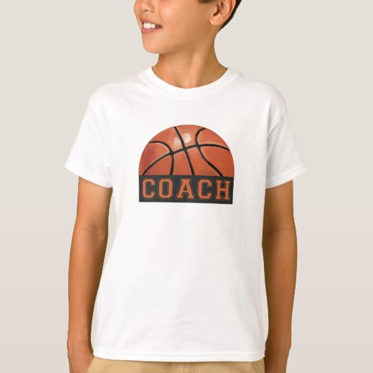 Basketball Coach T-shirt (Voorkant)
