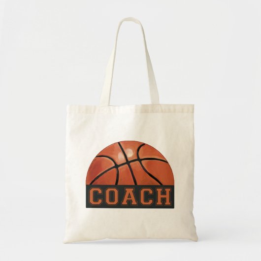 Basketball Coach Tote Bag (Voorkant)