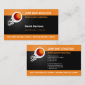 Basketball Coach | Trainer sport Visitekaartje (Voorkant / Achterkant)