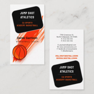 Basketball Coach Trainer sport Visitekaartje