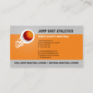 Basketball Coach Trainer sport Visitekaartje