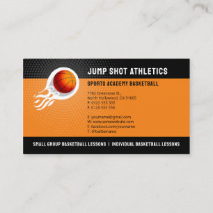 Basketball Coach Trainer sport Visitekaartje