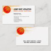 Basketball Coach | Trainer sport Visitekaartje (Voorkant / Achterkant)