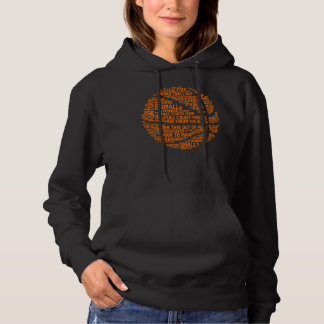 Basketball Coach Typography Basketball Player Love Hoodie
