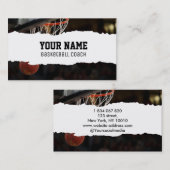 Basketball Coach Visitekaartje (Voorkant / Achterkant)