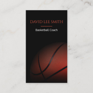 Basketball Coach Visitekaartje