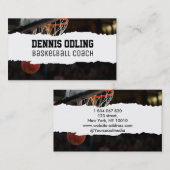 Basketball Coach Visitekaartje (Voorkant / Achterkant)