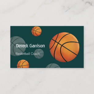Basketball Coach Visitekaartje
