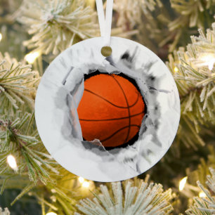 Basketball Collectible Metalen Ornament
