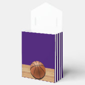 Basketball Congrats Team Paars Bedankdoosjes (Geopend)