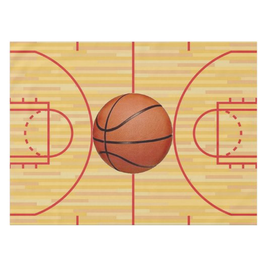 Basketball Court Design Nappe (Devant (Horizontal))