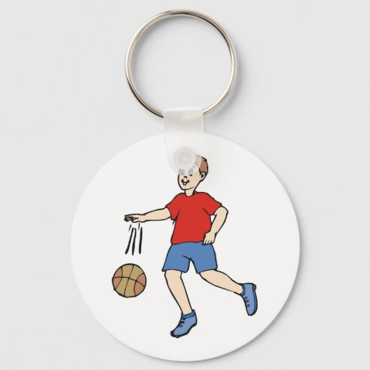 Basketball Court Sleutelhanger (Voorkant)