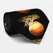 Basketball Cravate personnalisée Crayon (Roulé)