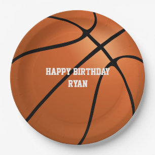 Basketball Custom Birthday Paper Bord