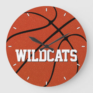 Basketball Custom Team Name of Text Sports Grote Klok