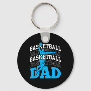 Basketball Dad Coach Team Match Player Father Dadd Sleutelhanger