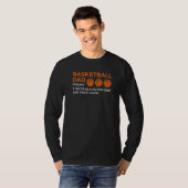 Basketball Dad Definition Basketball Player T-shirt (Voorkant volledig)