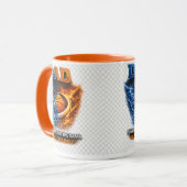 Basketball Dad Mug – Charged for the Game, Driven  (Devant gauche)