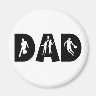 Basketball Dad Vaderdag Magneet