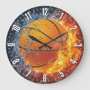 Basketball Decorative Wall Grote Klok